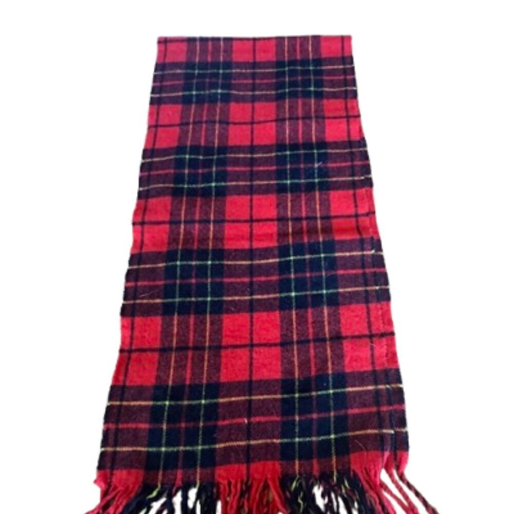 Vintage Archie Brown & Son wool scarf. 100% New Wool (C42)